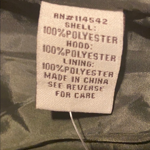 Jou Jou Fatigue Jacket Sz Lg. - Picture 4 of 4